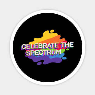 Neurodiversity Celebrate The Spectrum - Autism Awareness Shirt, Autistic Spectrum Acceptance Gift Magnet